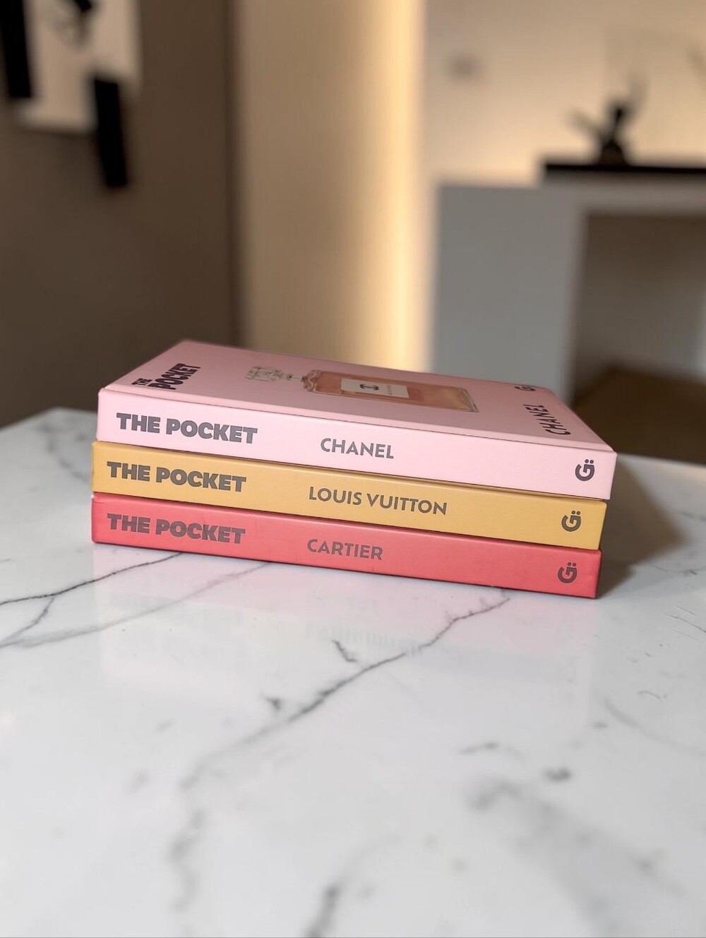 Louis Vuitton - Cartier - Chanel Pocket Books